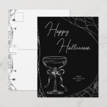 Zwart en wit cocktailboog volwassene Fijne Hallowe