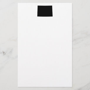 Zwart en Wit Colorado Briefpapier