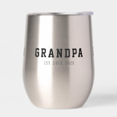 Zwart En Wit Dapper Opa Opgericht (Links)