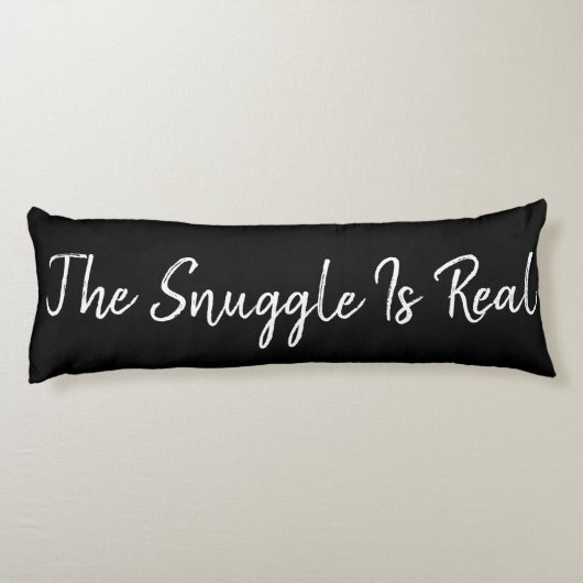 Zwart en wit De hoek is echt Lichaamskussen (Achterkant)