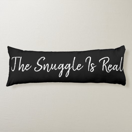 Zwart en wit De hoek is echt Lichaamskussen (Voorkant)