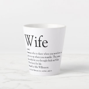 Zwart en Wit Definitie van de Beste Vrouw ter Were Latte Mok