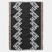 Zwart en wit deken (Voorkant Verticaal)