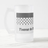 Zwart en wit design matglas bierpul (Links)