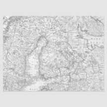 Zwart en Wit Digitale Kaart Serie Ontwerp 12