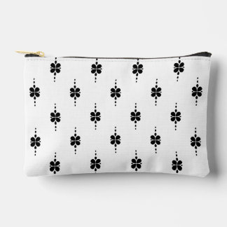 Zwart en Wit Elegant Design Patroon Vrouwen Klein Etui