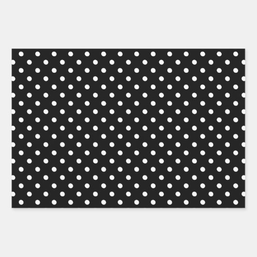 Zwart en wit gebarsten inpakpapier vel (Voorkant 3)