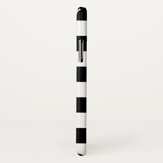 Zwart en wit gebarsten patroon Case-Mate iPhone case (Achterkant / rechts)