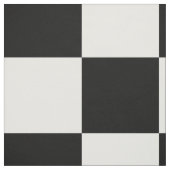 Zwart en wit gecheckt stof (Swatch)