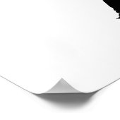 Zwart en wit geïllustreerd Roos KunstPoster Poster (Hoek)