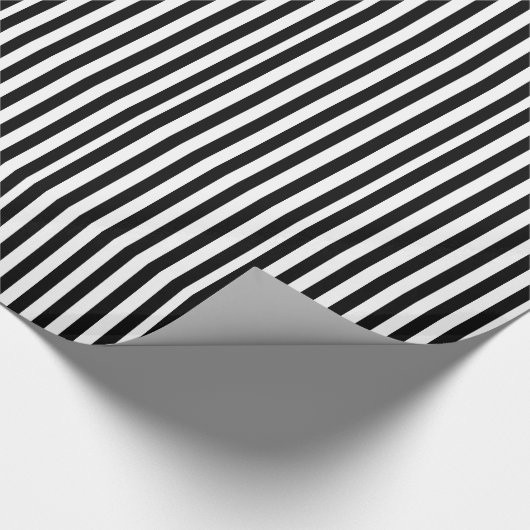 Zwart en wit gestreept papier voor het ompakken va (Hoek)