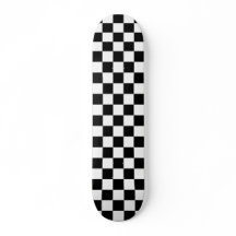 Zwart en wit gevarieerd skateboard