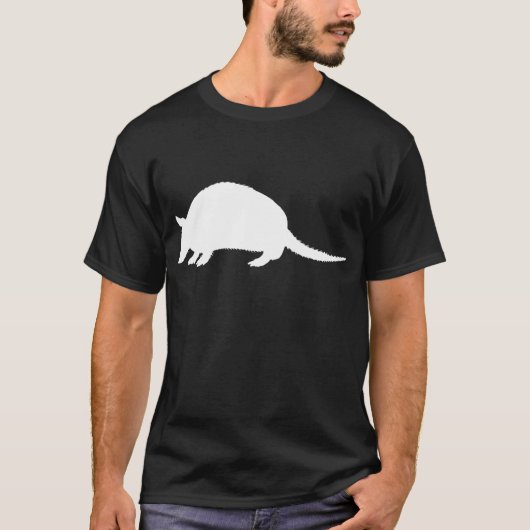 Zwart en Wit Gordeldier T-shirt (Voorkant)