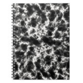 Zwart en wit goud marmer notitieboek (Voorkant)