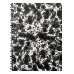 Zwart en wit goud marmer notitieboek