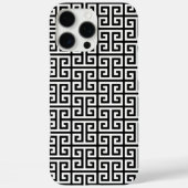 Zwart en Wit Griekse Sleutel Case-Mate iPhone Case (Achterkant)