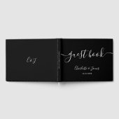 Zwart En Wit Handtekening Scriptie Huwelijk Gastenboek (Volledig)