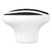 zwart en wit keramische knop (Zijkant)