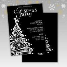 Zwart en Wit Kerstfeest