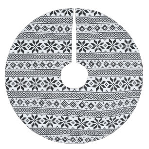 Zwart en wit kerstfeest kerstboom rok