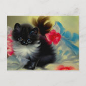  zwart en wit, keukenverf briefkaart (Voorkant)