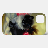  zwart en wit, keukenverf Case-Mate iPhone case (Achterkant (horizontaal))