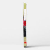  zwart en wit, keukenverf Case-Mate iPhone case (Achterkant / Links)