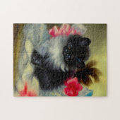 zwart en wit, keukenverf legpuzzel (Horizontaal)