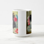 zwart en wit, keukenverf magische mok (Midden)