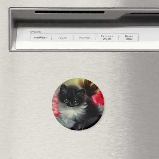  zwart en wit, keukenverf magneet (Insitu (Vaatwasser))