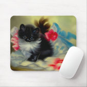  zwart en wit, keukenverf muismat (Met muis)