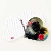 zwart en wit, keukenverf notitieboek (Binnen)