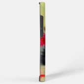  zwart en wit, keukenverf samsung galaxy hoesje (Rechterkant)