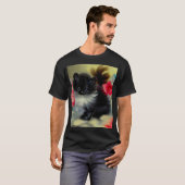 zwart en wit, keukenverf t-shirt (Voorkant volledig)