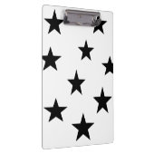 Zwart en wit klembord op maat (Rechts)