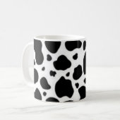 Zwart en wit koffiemok (Voorkant links)