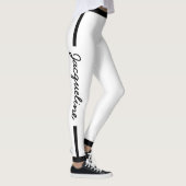 Zwart en wit leggings (Rechts)