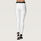 Zwart en wit leggings (Achterkant)