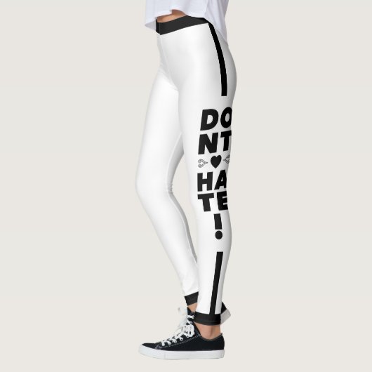 Zwart en wit leggings (Links)