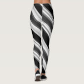 Zwart en wit leggings (Achterkant)