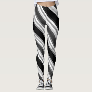 Zwart en wit leggings