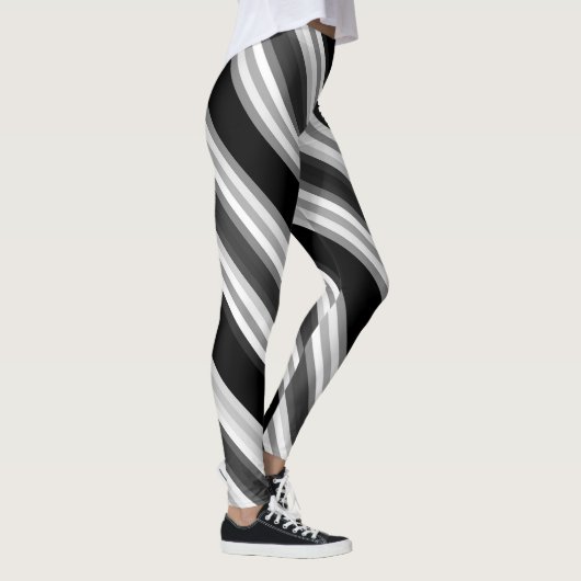 Zwart en wit leggings (Rechts)