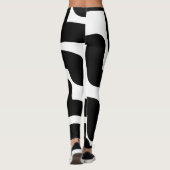 Zwart en wit leggings (Achterkant)