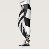 Zwart en wit leggings (Links)