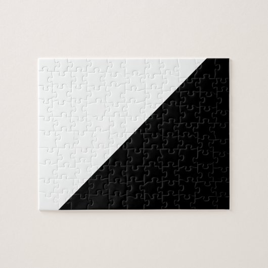 Zwart en wit legpuzzel (Horizontaal)
