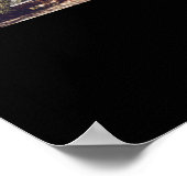 Zwart en Wit Letter M Fotocollage Poster (Hoek)