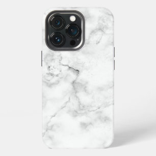 Zwart en wit marmeren achtergrond iPhone 13 pro hoesje