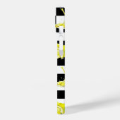 Zwart en Wit met Citroenen Case-Mate iPhone Case (Achterkant / Links)