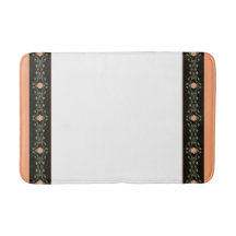 Zwart en wit met perzikkleurig