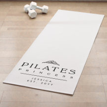 Zwart en Wit Minimalistische Aangepaste Pilates Pr